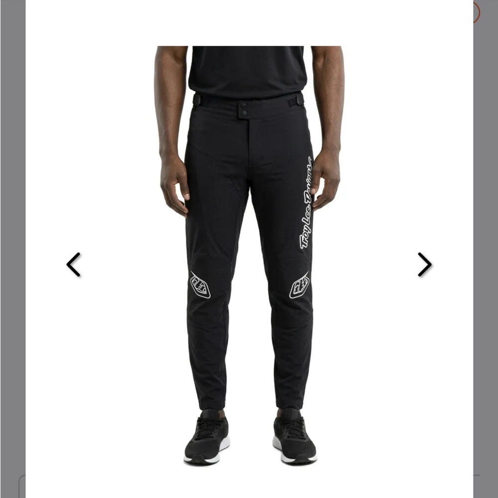 Troy Lee‎ Designs Black Sprint Riding Pants Size 34